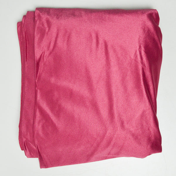Pink Shiny Stretch Knit Fabric - 60" x 80"