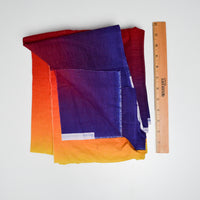 Rainbow Gradient Quilting Weight Woven Fabric - 42" x 120"