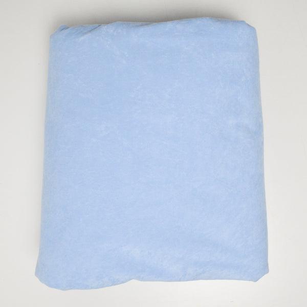 Light Blue Velveteen Fabric - 60" x 140"