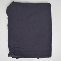 Dark Gray Fleece Backed Jersey Knit Fabric - 64" x 104"