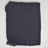 Dark Gray Fleece Backed Jersey Knit Fabric - 64" x 104"