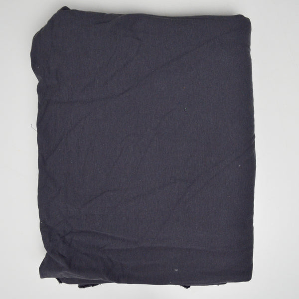 Dark Gray Fleece Backed Jersey Knit Fabric - 64" x 104"