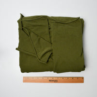 Olive Green Soft Jersey Knit Fabric - 64" x 104"