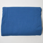 Blue Fleece Backed Jersey Knit Fabric - 56" x 56"
