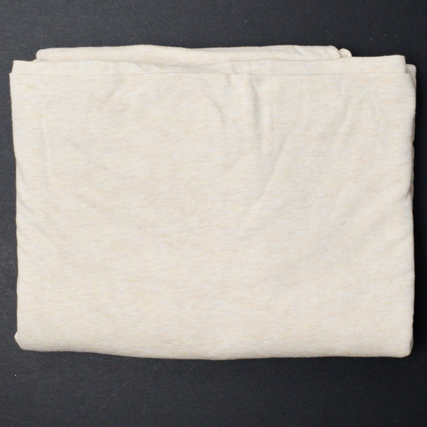 Oatmeal Soft Jersey Knit Fabric - 66" x 72"