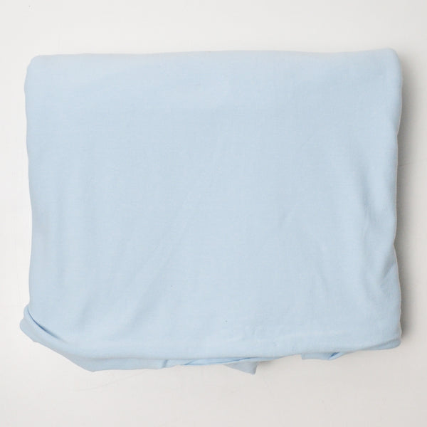 Light Blue Jersey Knit Fabric - 64" x 76"