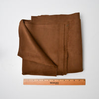 Brown Faux Suede Fabric - 42" x 60"