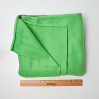 Green Thick Fleece Fabric - 48" x 60"
