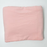 Light Pink Fleece Backed Jersey Knit Fabric - 60" x 76"