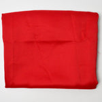 Red Polyester Twill Woven Fabric - 47" x 60"