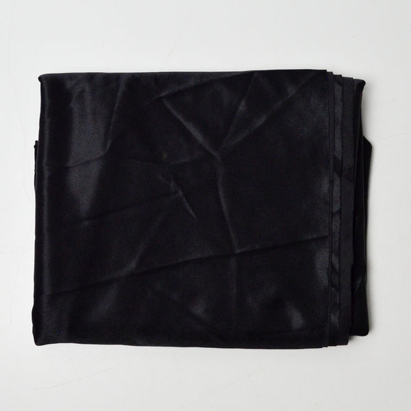 Black Polyester Lining Fabric - 56" x 64"