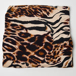 Animal Print Thin Stretch Knit Fabric - 66" x 140"