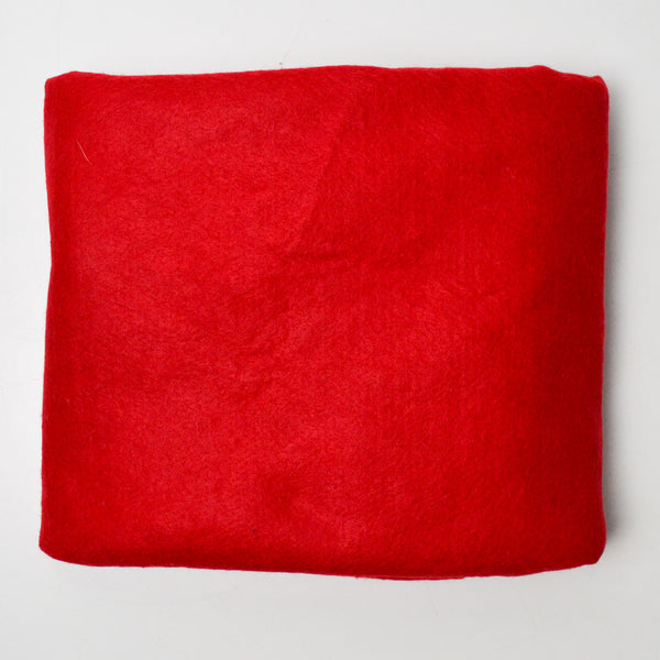 Red Felt Fabric - 30" x 60"
