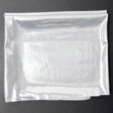 Shiny Silver One-Way Stretch Knit Fabric - 39" x 49"