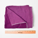 Purple Corduroy Fabric - 44" x 56"