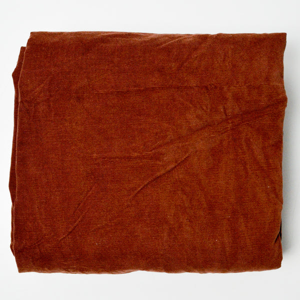 Brown Needlecord Corduroy Fabric - 44" x 99"