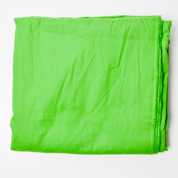 Grass Green Quilting Weight Woven Fabric - 80" x 90"