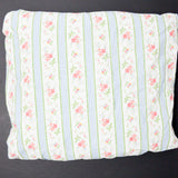 Floral Striped Vintage Ralph Lauren Full Size Fitted Sheet - 54" x 75"