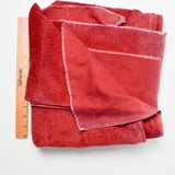 Muted Red Wide Wale Corduroy Fabric - 40" x 96"