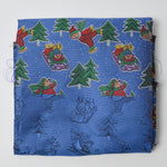 Teddy Bears Winter Sports Jacquard Woven Fabric - 33" x 54"