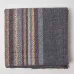 Striped Wool Woven Fabric - 26" x 76"