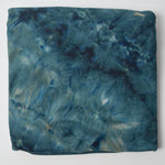 Dark Teal Tie-Dye Soft Sueded Knit Fabric - 62" x 68"