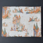 White + Nature Silhouette Quilting Weight Woven Fabric - 42" x 64"