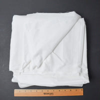 White Quilting Weight Woven Fabric - 92" x 144"