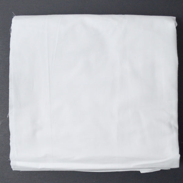 White Quilting Weight Woven Fabric - 92" x 144"