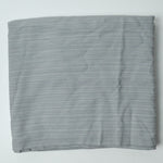 Gray-Green Striped Lightweight Suiting Fabric - 40" x 116"