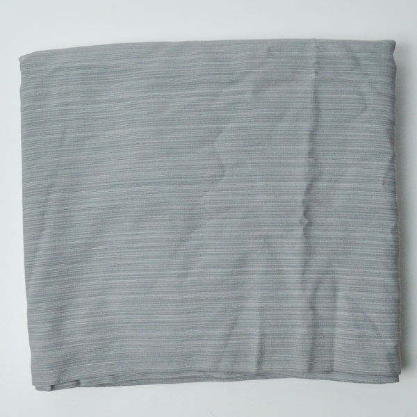 Gray-Green Striped Lightweight Suiting Fabric - 40" x 116"