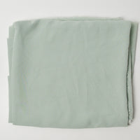Light Green Sheer Crepe Woven Fabric - 61" x 72"