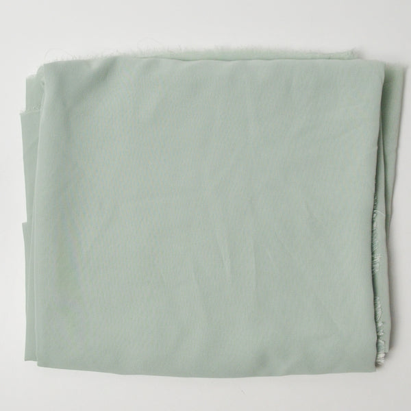 Light Green Sheer Crepe Woven Fabric - 61" x 72"