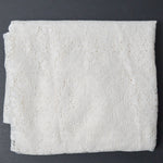 White Polyester Lace Tablecloth - 56" x 82"