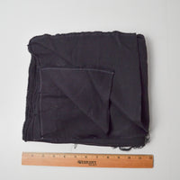 Black Mid Weight Woven Fabric - 57" x 60"
