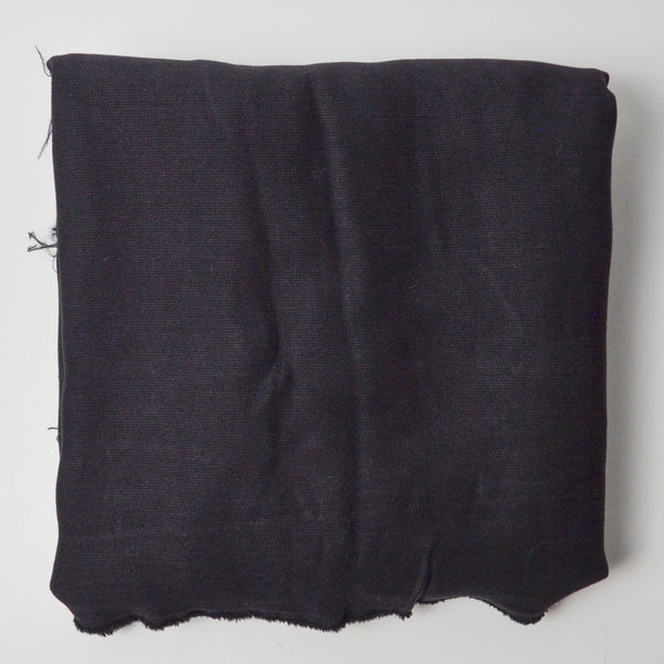 Black Mid Weight Woven Fabric - 57" x 60"
