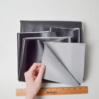 Black Pleather Fabric - 37" x 56"