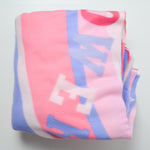 Pink + Purple Girl Power Fleece Fabric - 64" x 148"
