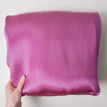 Metallic Purple-Pink Stiff Fabric - 60" x 168"