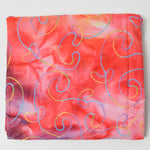 Tie-Dyed Embroidered Woven Fabric - 46" x 66"