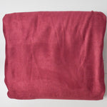 Burgundy Microsuede Fabric - 60" x 168"