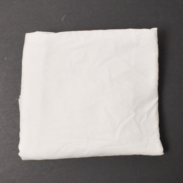 White Quilting Weight Woven Fabric - 42" x 50"