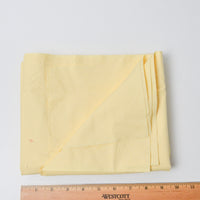 Light Yellow Poplin Shirting Fabric - 44" x 68"