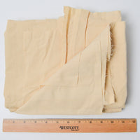 Tan Yellow Striped Soft Sheeting Fabric - 56" x 74"