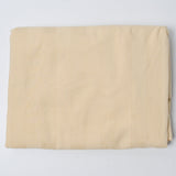 Tan Yellow Striped Soft Sheeting Fabric - 56" x 74"