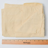 Tan Yellow Striped Soft Sheeting Fabric - 32" x 74"