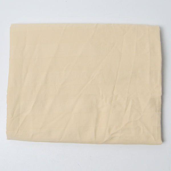 Tan Yellow Striped Soft Sheeting Fabric - 32" x 74"