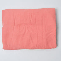 Coral Brushed Surface Quilting Weight Woven Fabric - 31" x 76"