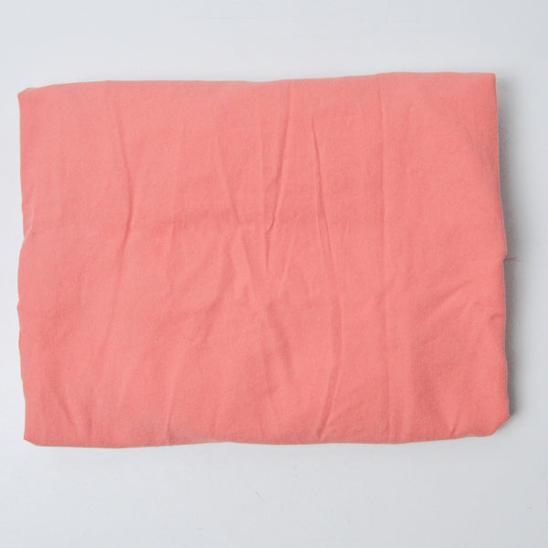 Coral Brushed Surface Quilting Weight Woven Fabric - 31" x 76"