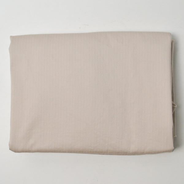 Light Tan Pinstripe Stretch Twill Fabric - 52" x 74"